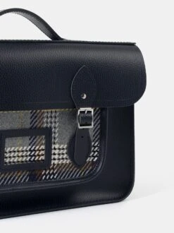 Gloverall X Cambridge Satchel 15 Inch Batchel Navy -Gloverall 11 05