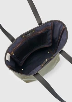 Croots X Gloverall Tote Bag Khaki -Gloverall 12