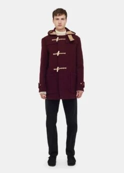 Mid Monty Duffle Coat Burgundy 7 Mid Monty Duffle Coat Burgundy -Gloverall 190603 Gloverall Ecom 0115 7 285 274491b9 2eea 4d3f 8379 2a75d9a32170