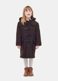 Kids Original Duffle Coat Brown -Gloverall 190603 Gloverall Ecom 0584 838 db1be76e 49b0 4a97 9ead b756e49d460c