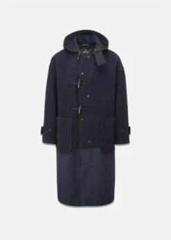 Gloverall X Engineered Garments Retractable Duffle Navy -Gloverall 2 0e0df71c de3a 4ecd b081 9054a9d44cb6