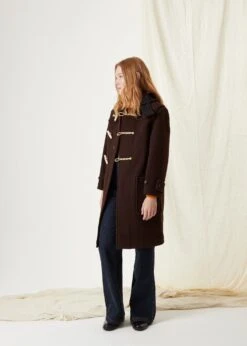 Women's Original Monty Duffle Coat Brown 9 Women's Original Monty Duffle Coat Brown -Gloverall 516552FORESTGREEN