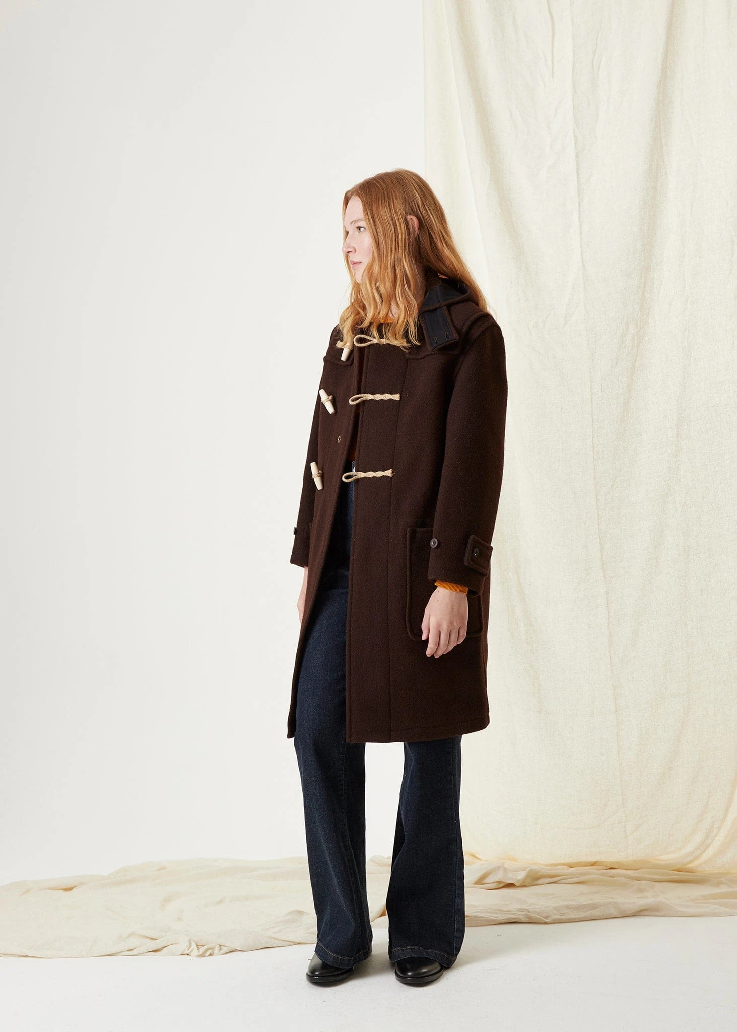 Women's Original Monty Duffle Coat Brown 6 Women's Original Monty Duffle Coat Brown - Image 4