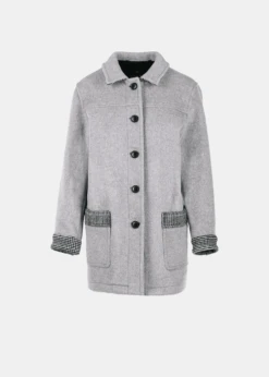 Women's George Jacket Silver Prince Of Wales