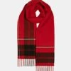 Oversized Lambswool Scarf Cunningham Red 2 Oversized Lambswool Scarf Cunningham Red -Gloverall ABSCL CUN BD Cunningham Modern Border Darwin LW Scarf 2023 72dpi RGB 1c494975 48e3 40f9 8332 dc99f9bf5ef0