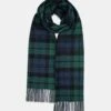 Oversized Lambswool Scarf Blackwatch -Gloverall ABSQL BLW MBlackwatchModernLargeLambswoolScarf1 2020 300dpi RGB