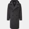 Shackleton Peacoat Charcoal -Gloverall Coat 33139bbc 7f3c 4602 89de 1692a020ed8e