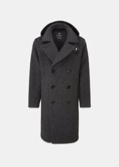 Shackleton Peacoat Charcoal