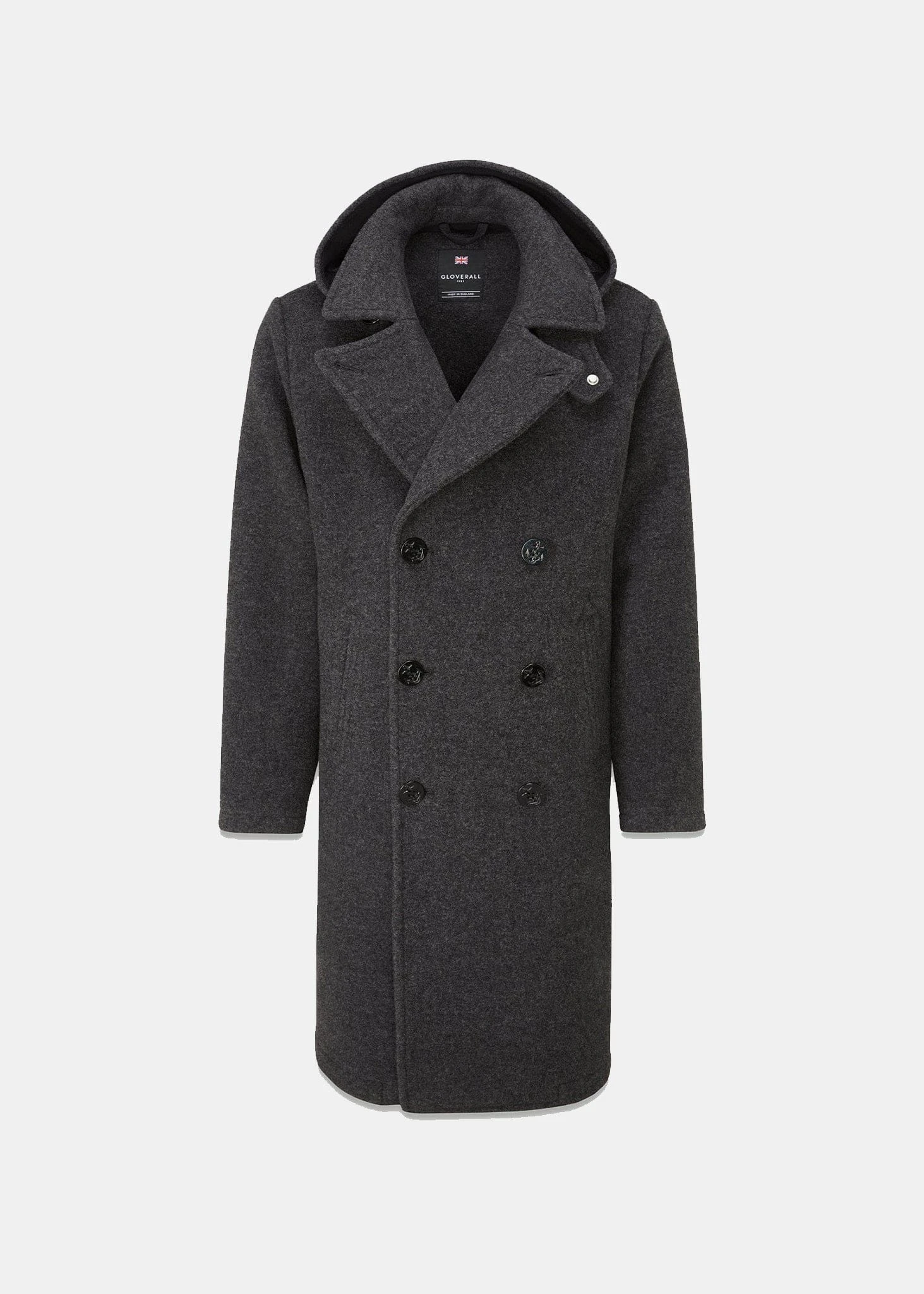 Shackleton Peacoat Charcoal 3 Shackleton Peacoat Charcoal