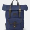 Croots X Gloverall Rolltop Backpack Navy -Gloverall CrootsxGloverallRolltopBackpackNavy