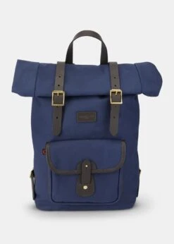 Croots X Gloverall Rolltop Backpack Navy