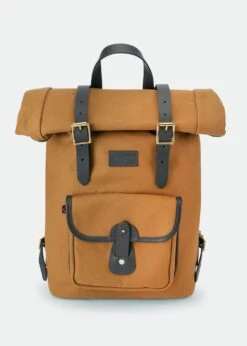Croots X Gloverall Rolltop Backpack Tan