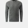 Aran Jumper Grey -Gloverall GLOVERALLMENSCONCUTOUTTEMPLATE 156531a1 21fb 489d 8cf0 6c10dd670435