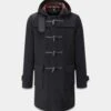 Morris Duffle Coat Black Stewart 2 Morris Duffle Coat Black Stewart -Gloverall GLOVERALLMENSCONCUTOUTTEMPLATE 3208ff44 dc05 4728 926e 37f9b33d27e0
