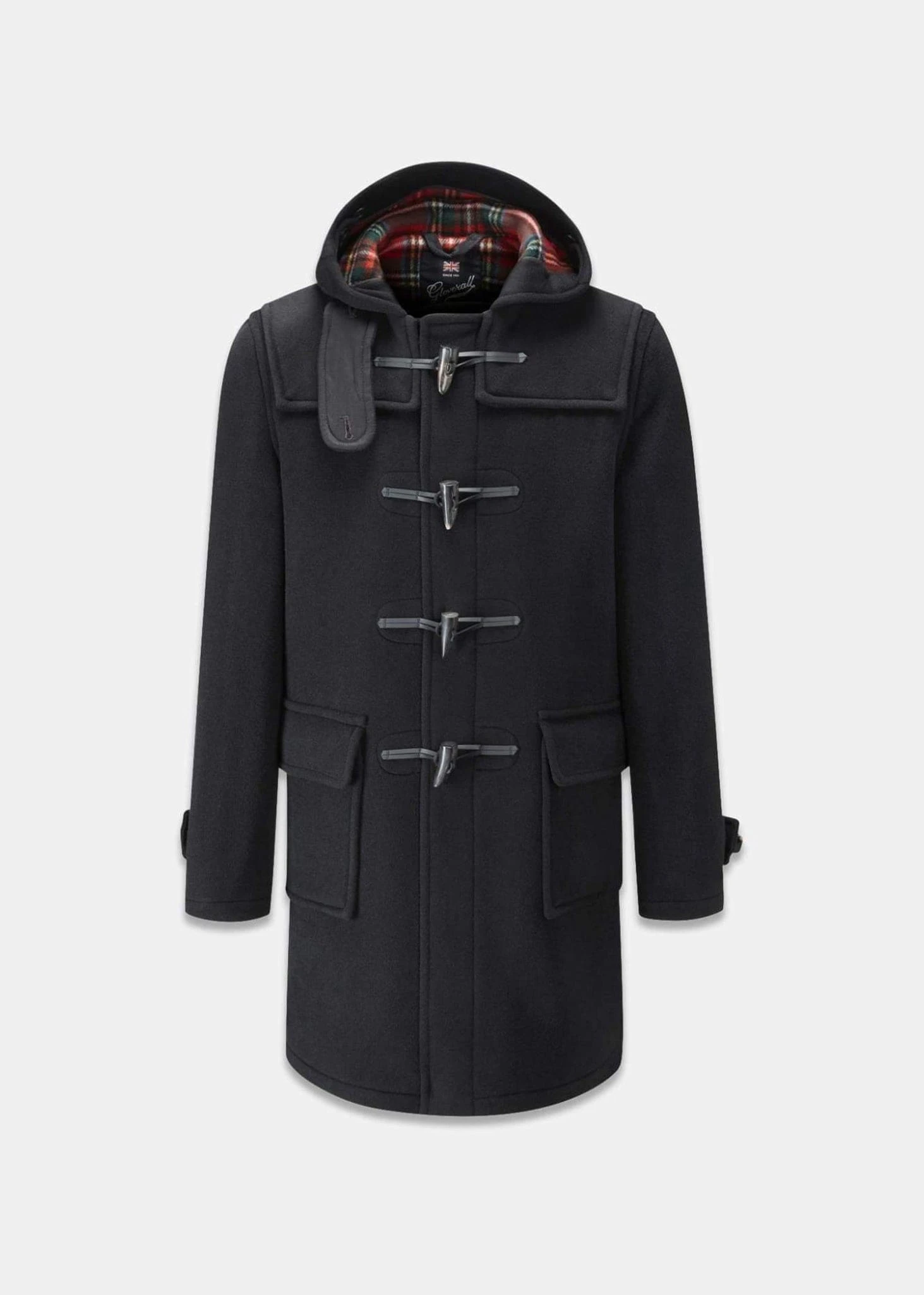 Morris Duffle Coat Black Stewart 3 Morris Duffle Coat Black Stewart