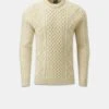 Aran Jumper Ecru -Gloverall GLOVERALLMENSCONCUTOUTTEMPLATE 3ceecc55 8c64 4199 807c 42e2fc25679c