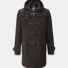 Morris Duffle Coat Brown Tartan