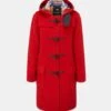 Women's Original Duffle Coat Red Thomson -Gloverall GLOVERALLWOMENSCUTOUTTEMPLATE 36150e6f 7859 4bef 91a5 e2518fc1f9dd