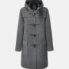 Women's Original Duffle Coat Grey Black Watch