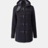 Short Slim Fit Duffle Coat Navy Check -Gloverall GLOVERALLWOMENSSURPLUSCUTOUTTEMPLATE 3c2e64a7 cda1 4bd7 a40b 5cfb78369668