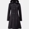 Women's Swing Duffle Coat Black -Gloverall GLOVERALLWOMENSSURPLUSCUTOUTTEMPLATE 71fd81a0 e87f 48a8 bd83 57c54761ff93
