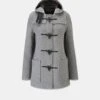 Short Slim Fit Duffle Coat Silver -Gloverall GLOVERALLWOMENSSURPLUSCUTOUTTEMPLATE a066da7c f249 42a7 acc6 c9a61e8d8f04