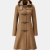 Women's Swing Duffle Coat Camel