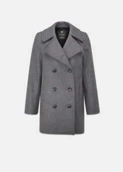 Ellen Peacoat Grey