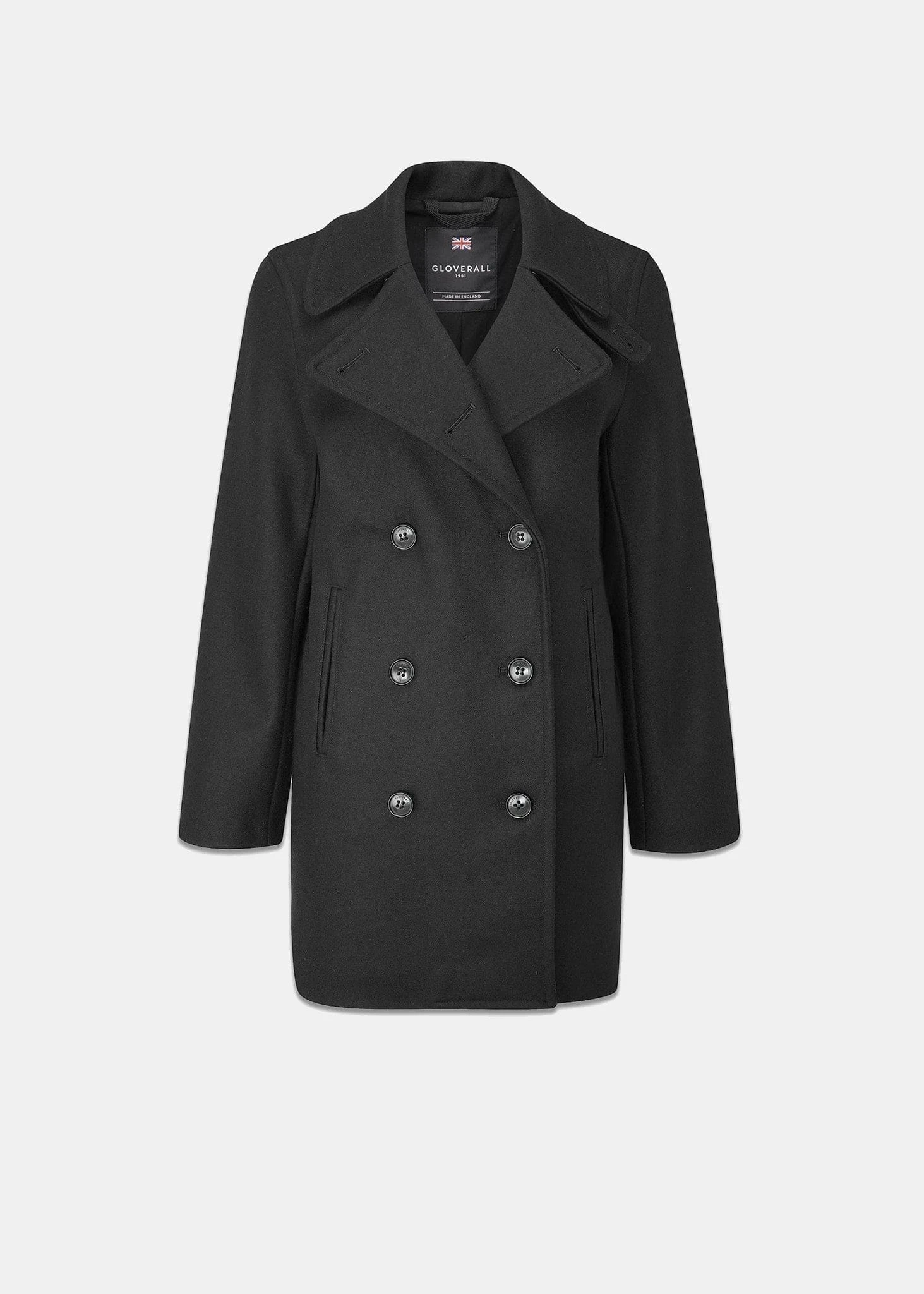 Ellen Peacoat Black 5 Ellen Peacoat Black - Image 3