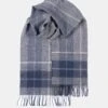 Oversized Lambswool Scarf Grey Check 2 Oversized Lambswool Scarf Grey Check -Gloverall GreyCheckScarf