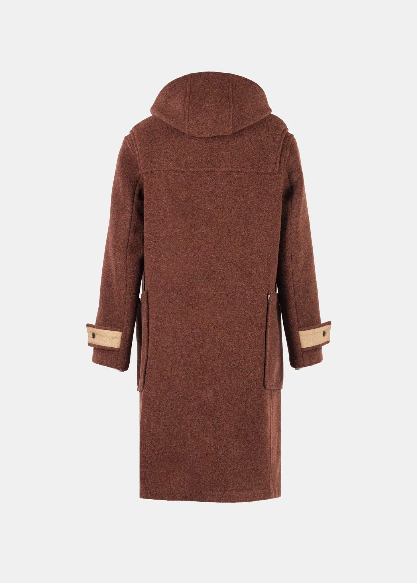 Harrison Duffle Coat Rust 4 Harrison Duffle Coat Rust - Image 2