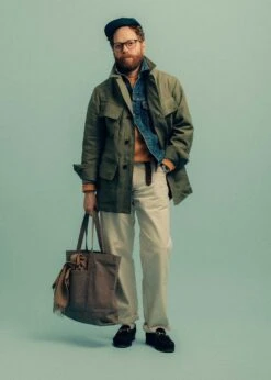 Keats Safari Jacket Khaki -Gloverall KeatsSafariJacket 45eed511 caae 44f5 8a69 d334f1bf6917