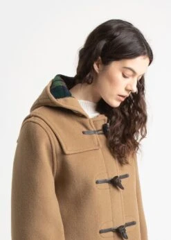 Women's Original Duffle Coat Camel Buchanan -Gloverall LC3120 CTOriginalDuffle CamelBuchananctdetail02