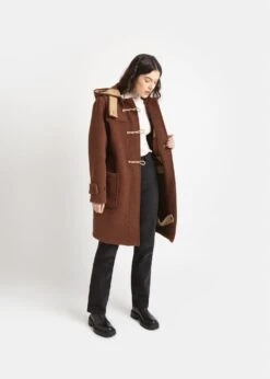 Women's Original Monty Duffle Coat Rust -Gloverall LC4385 52OriginalMonty Rust52detal cfe86a9d eaf1 4975 870a c9e192bbae95