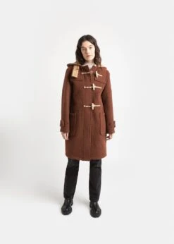 Women's Original Monty Duffle Coat Rust -Gloverall LC4385 52OriginalMonty Rust52front