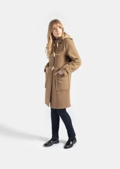 Women's Original Monty Duffle Coat Camel -Gloverall LC4385 OriginalMonty Camel 002 12e90a72 b126 435f 98ce 70b23163b298