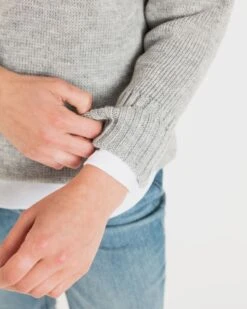 Women's Submariner Light Grey 9 Women's Submariner Light Grey -Gloverall LK6078LIGHTGREYCLOSEUP1