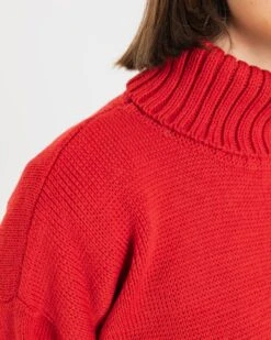 Women's Submariner Red 9 Women's Submariner Red -Gloverall LK6078REDCLOSEUP