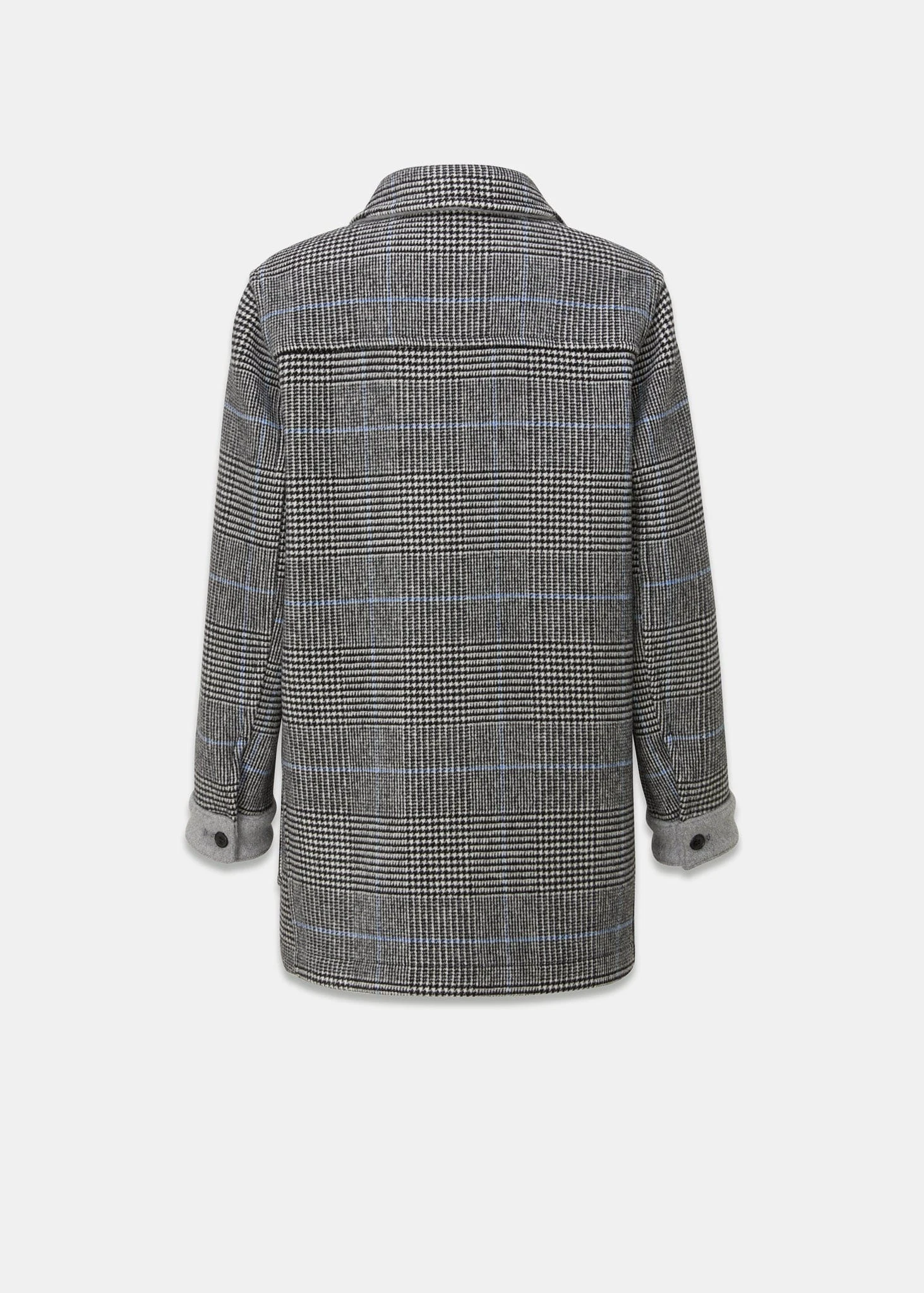 Women's George Jacket Prince Of Wales Silver 4 Women's George Jacket Prince Of Wales Silver - Image 2