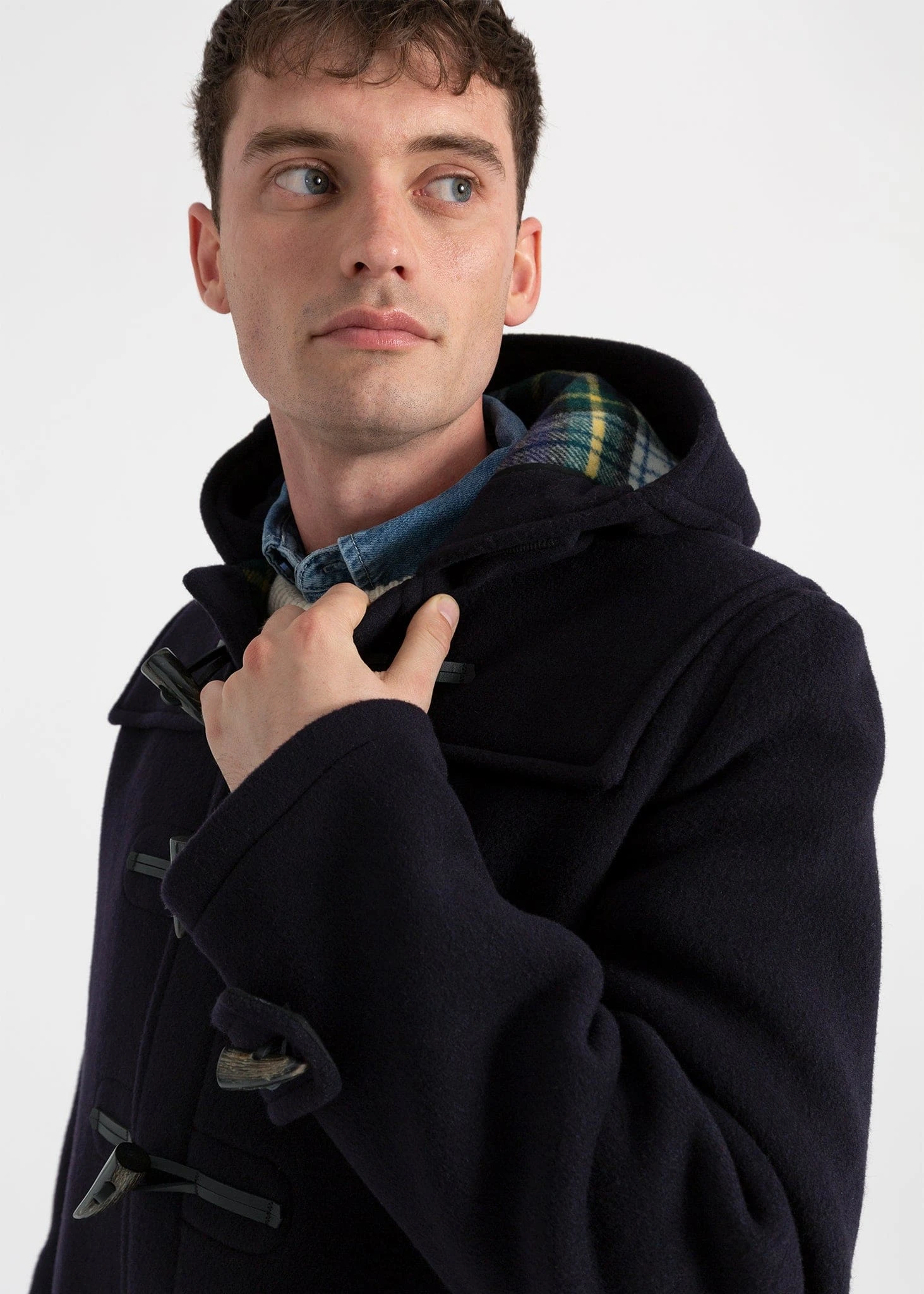 Morris Duffle Coat Navy Dress Gordon 5 Morris Duffle Coat Navy Dress Gordon - Image 3