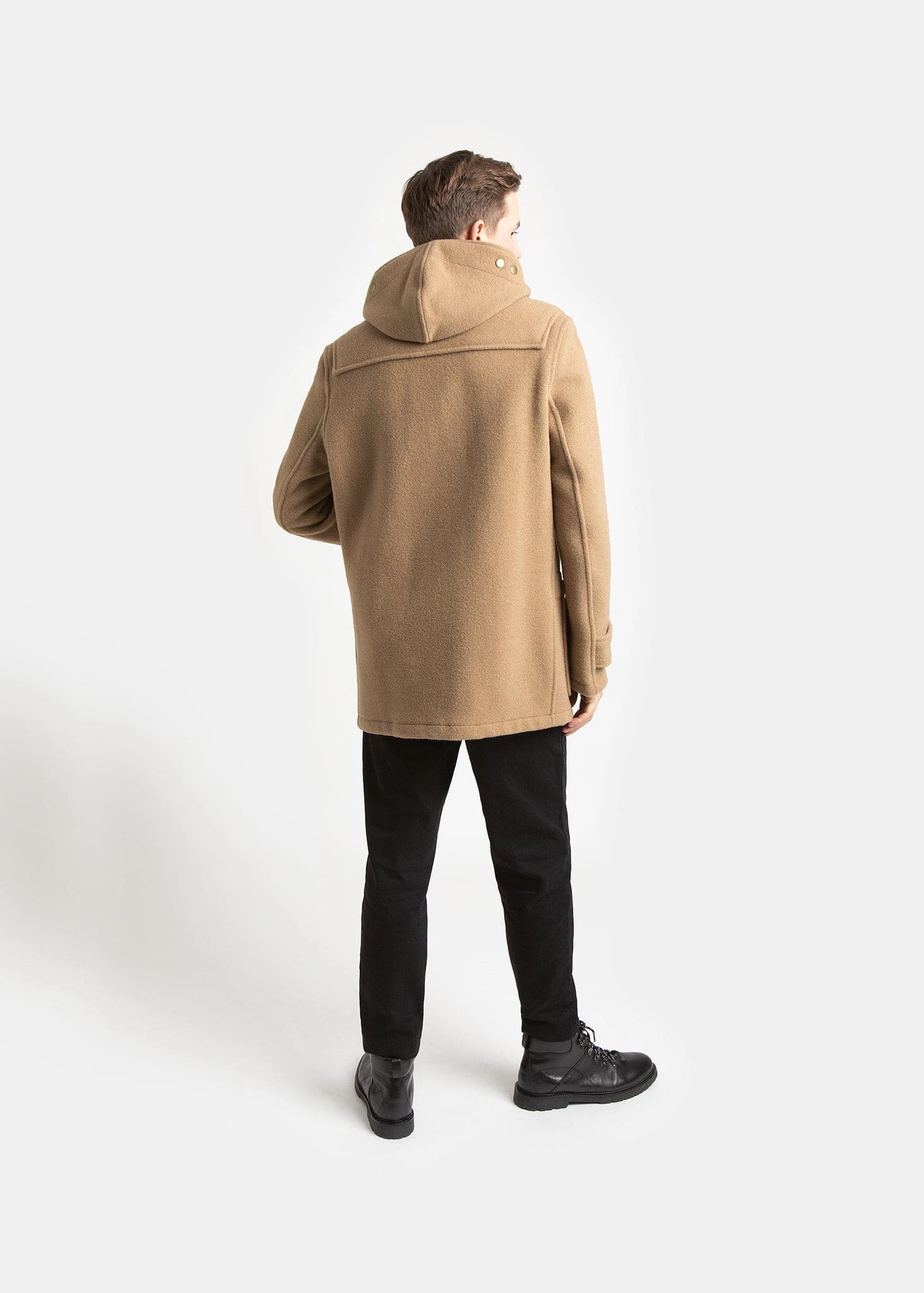 Mid Monty Duffle Coat Camel 8 Mid Monty Duffle Coat Camel - Image 6