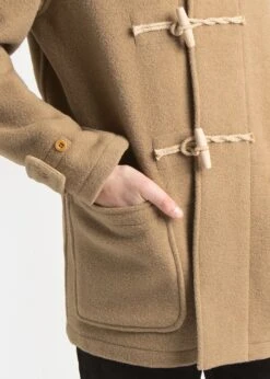 Mid Monty Duffle Coat Camel 12 Mid Monty Duffle Coat Camel -Gloverall MC3577MidMonty Camel52detail02