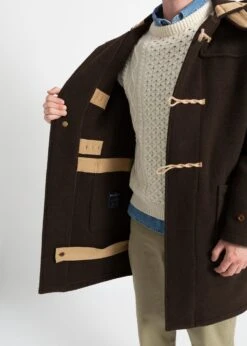 Original Monty Duffle Coat Brown -Gloverall MC5750 OriginalMonty 003