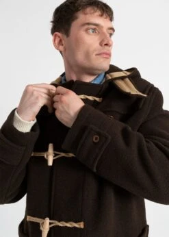 Original Monty Duffle Coat Brown -Gloverall MC5750 OriginalMonty 004