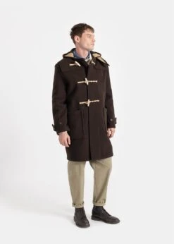 Original Monty Duffle Coat Brown -Gloverall MC5750FOGROriginalMontyDuffle ForestGreen002