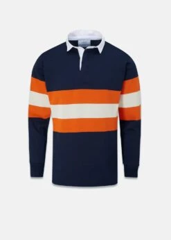 AWMS Rugby Shirt Navy