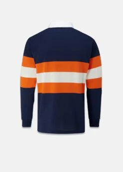 Gloverall -Gloverall MJ1002 NAY RUGBY SHIRT NAVY 02