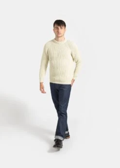 Fisherman Jumper Ecru -Gloverall MK5089Fisherman ecru 001 3d55e901 ba21 4df4 8e54 092cba29c0fd