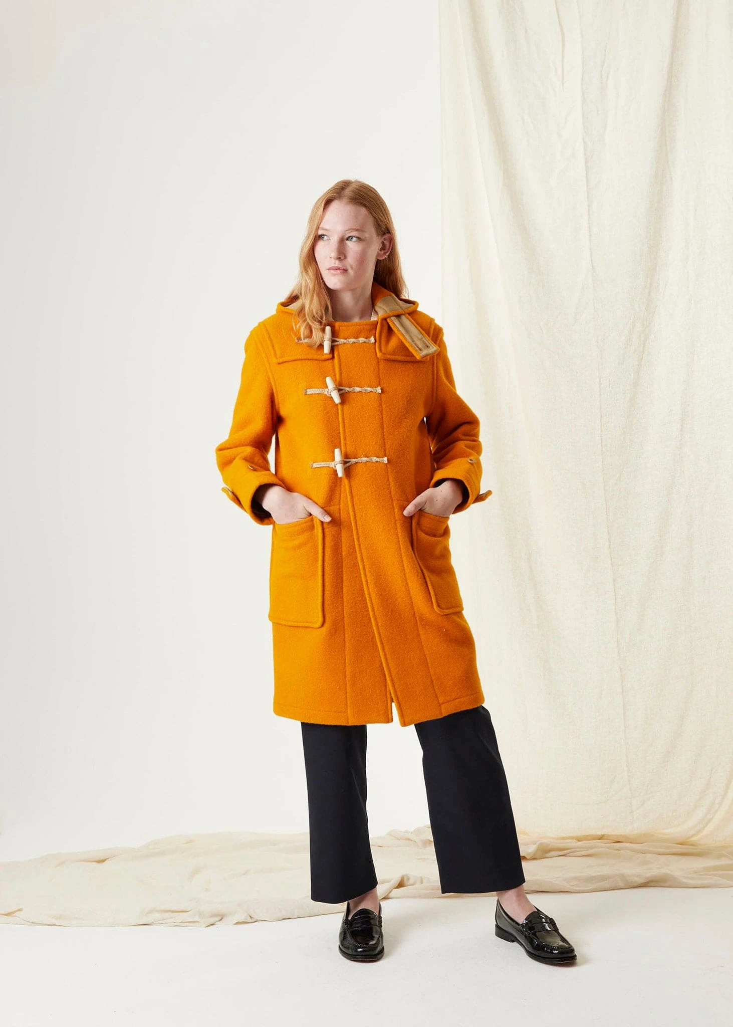 Women's Original Monty Duffle Coat Yellow 5 Women's Original Monty Duffle Coat Yellow - Image 3