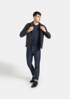 Moss Jacket Charcoal -Gloverall MS5177MossCharcoal 002